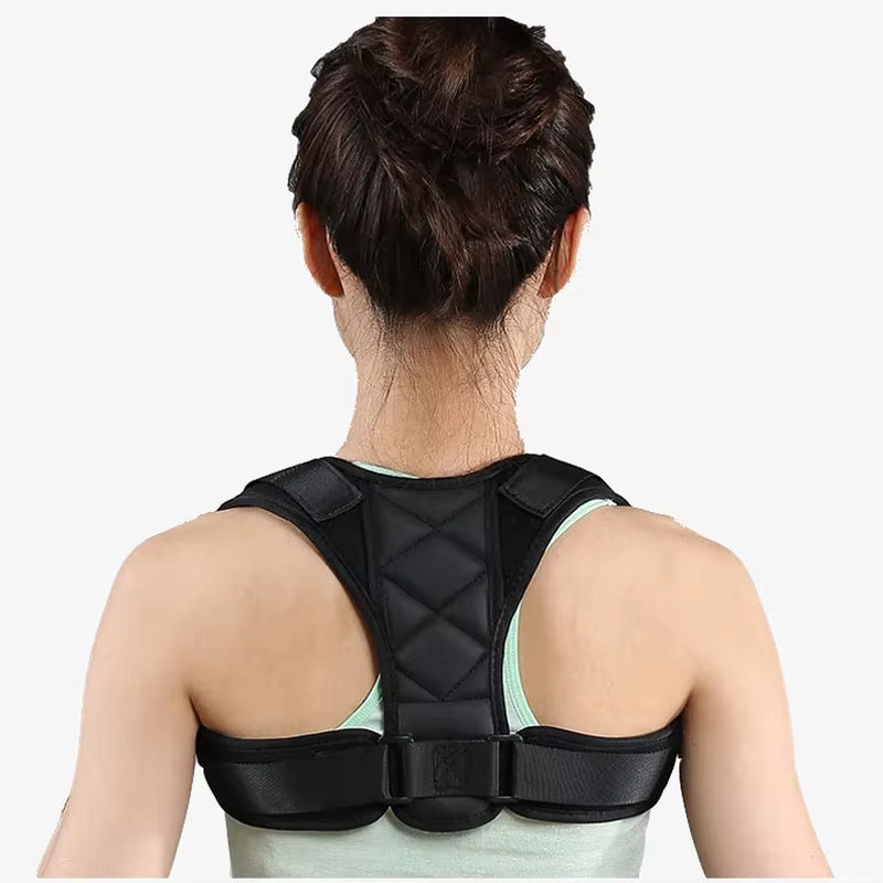Adjustable Posture Corrector Back Brace Comfortable Posture Trainer for Spinal Alignment & Posture Support Humpback Straightener