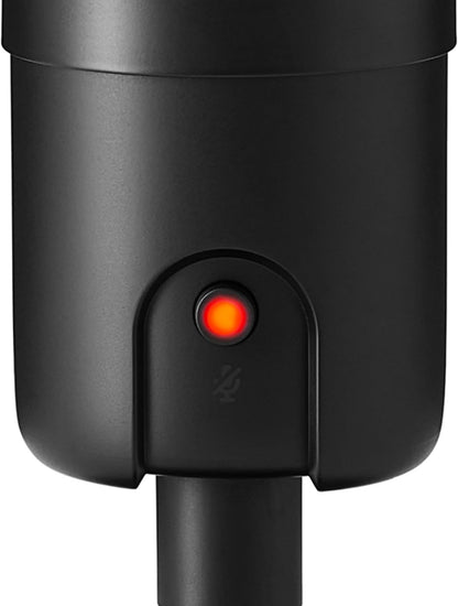 USB Condenser Microphone for Streaming, Recording, and Podcasting on PC, Plug and Play, Cardioid Pickup, Adjustable Stand with 360° Rotation, 5.8 X 3.4 Inches, Black