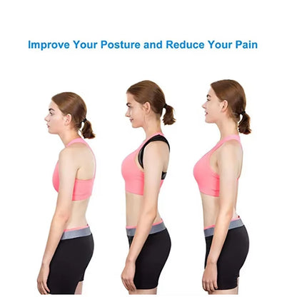 Adjustable Posture Corrector Back Brace Comfortable Posture Trainer for Spinal Alignment & Posture Support Humpback Straightener